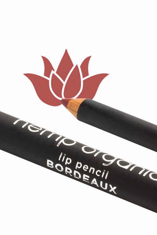 Hemp Organics Bordeaux Lip Pencil by Colorganics